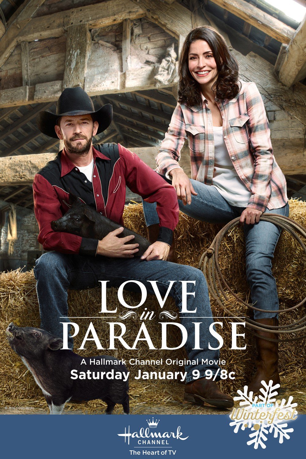 L'affiche du film Love in Paradise