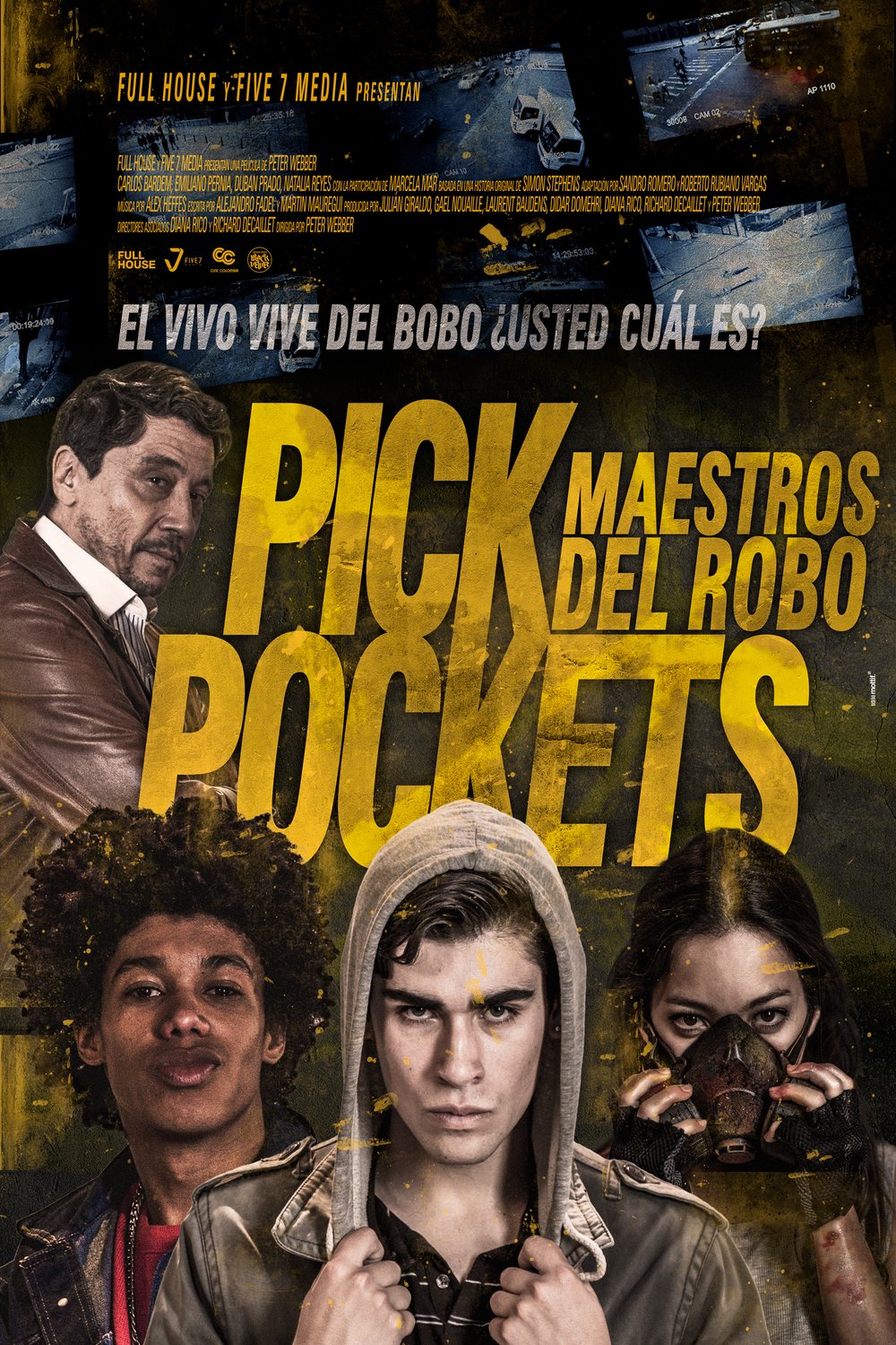 Spanish poster of the movie Pickpockets: Maestros del robo