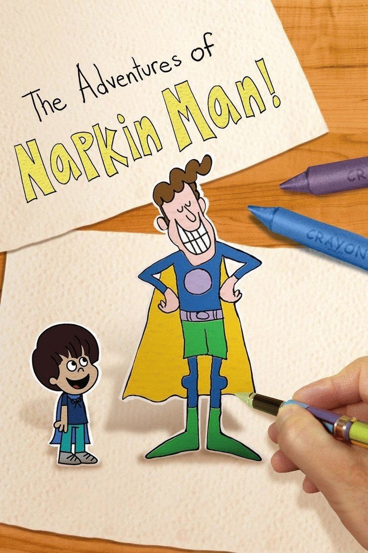 L'affiche du film The Adventures of Napkin Man!