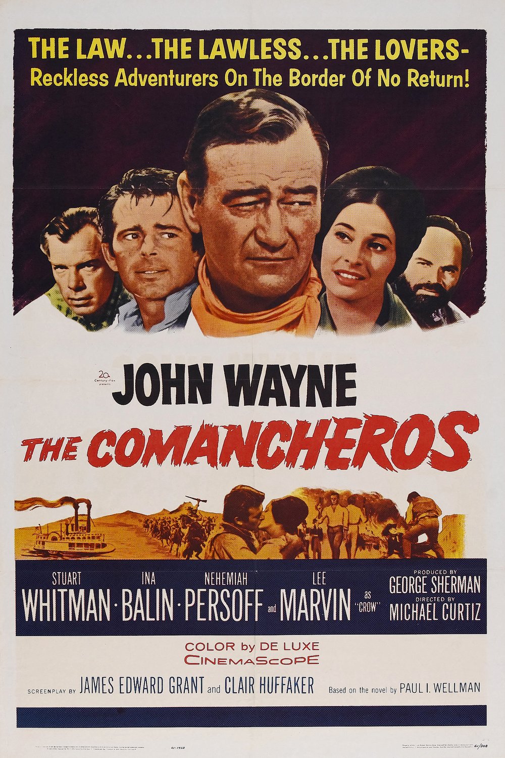 L'affiche du film The Comancheros