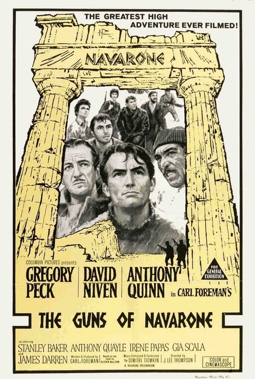 L'affiche du film The Guns of Navarone