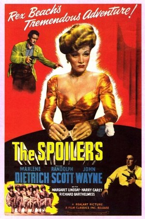 L'affiche du film The Spoilers