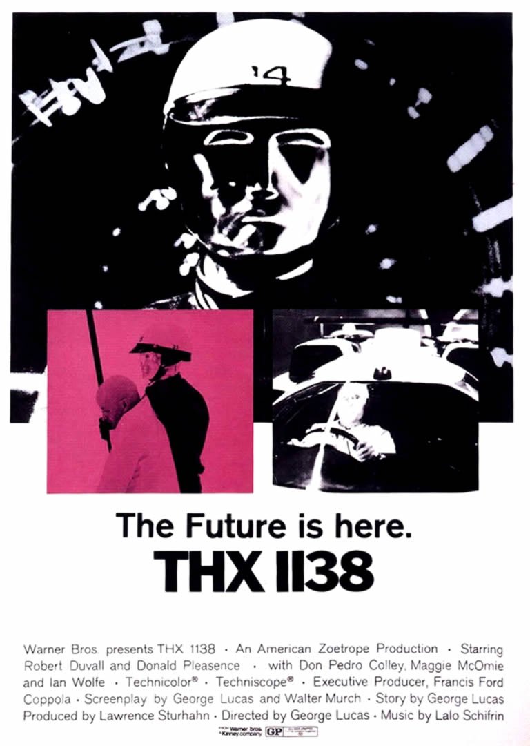 L'affiche du film THX 1138