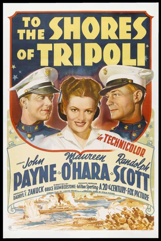 L'affiche du film To the Shores of Tripoli