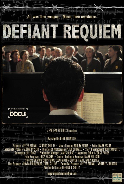 L'affiche du film Defiant Requiem