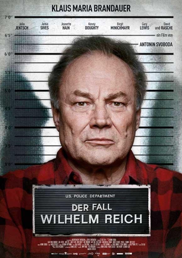 German poster of the movie Der Fall Wilhelm Reich