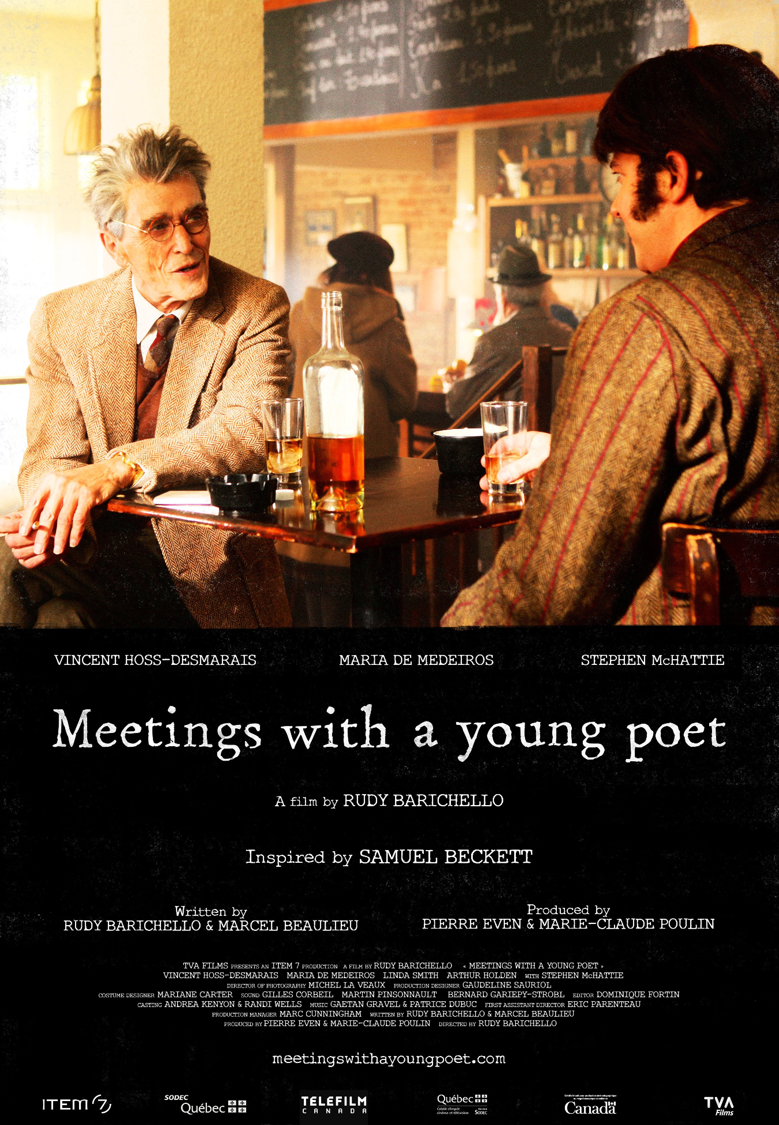 L'affiche du film Rencontres avec un jeune poète