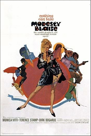 L'affiche du film Modesty Blaise