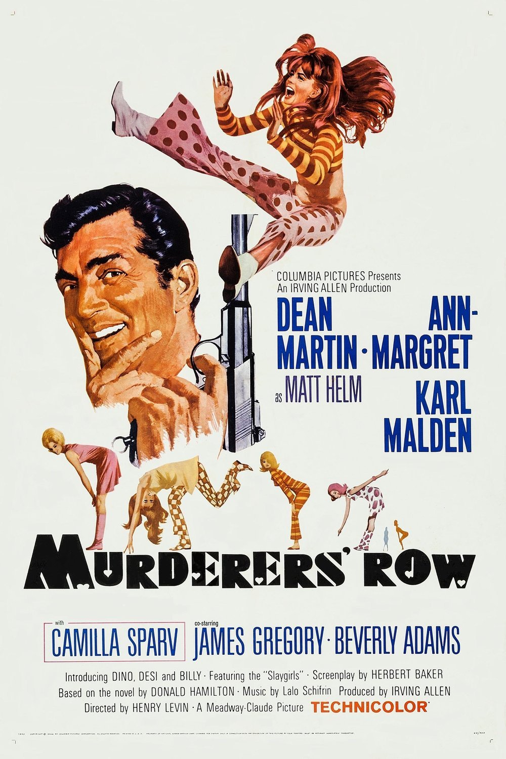 L'affiche du film Murderers' Row