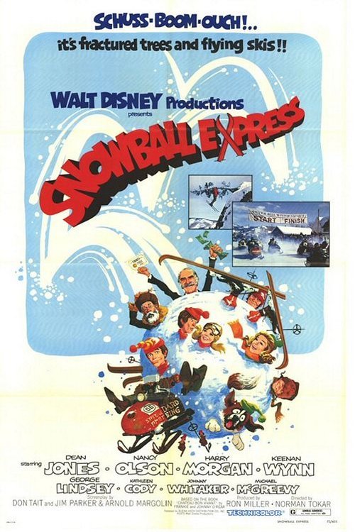 L'affiche du film Snowball Express