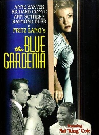 L'affiche du film The Blue Gardenia