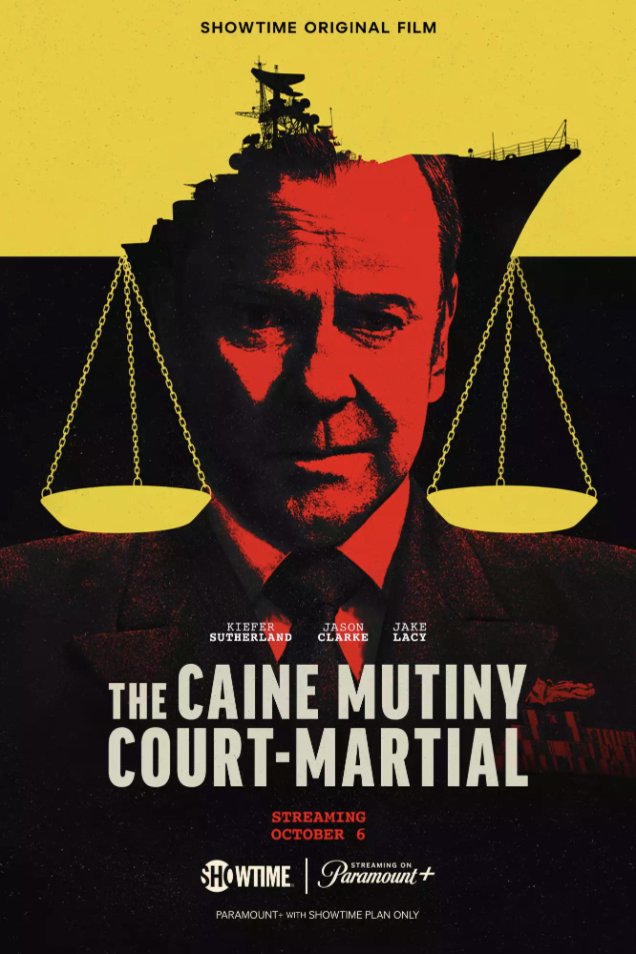 L'affiche du film The Caine Mutiny Court-Martial