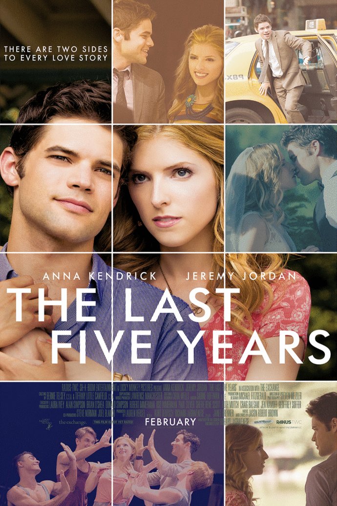 L'affiche du film The Last Five Years