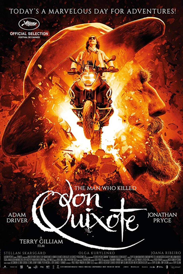 L'affiche du film The Man Who Killed Don Quixote