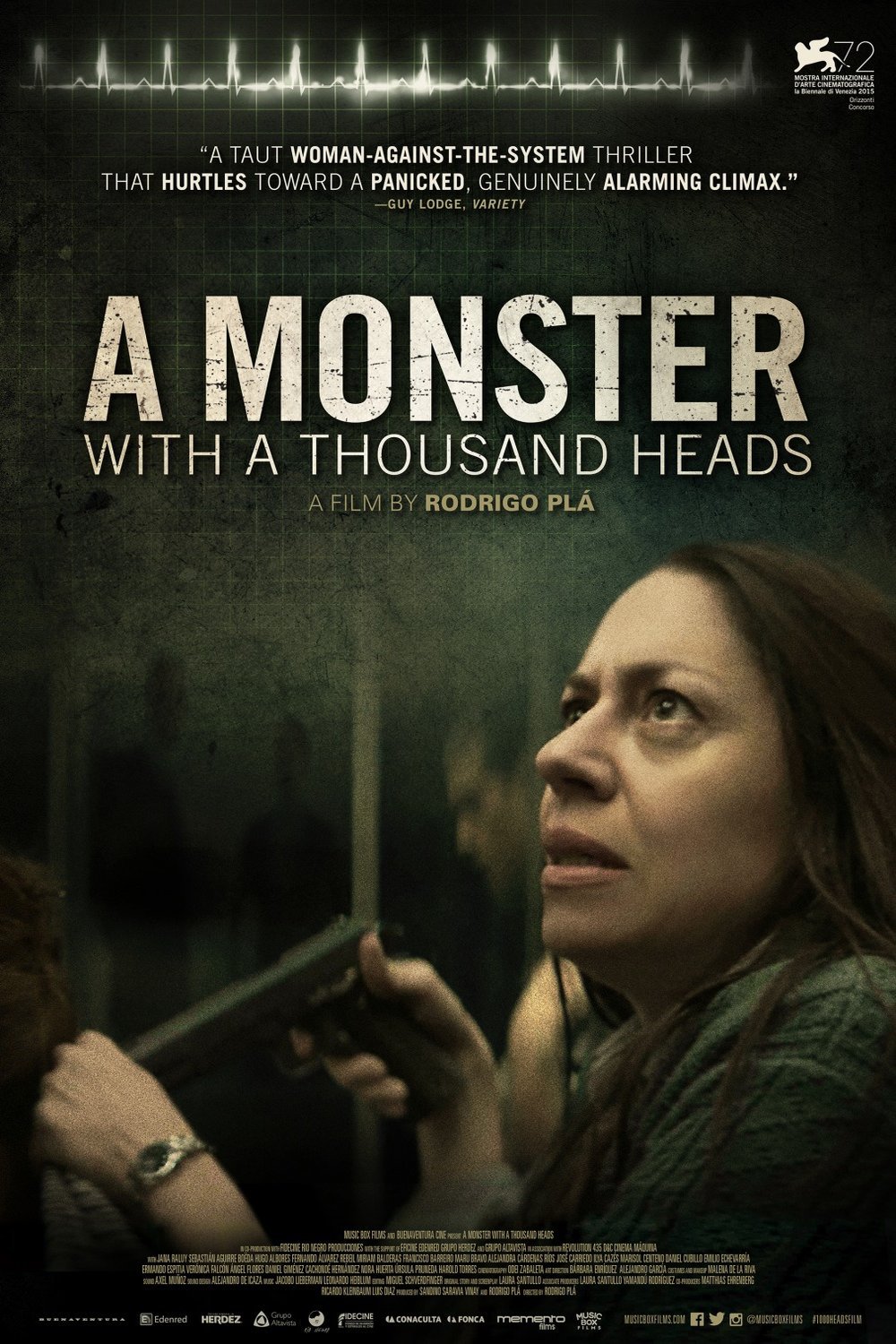 L'affiche originale du film A Monster with a Thousand Heads en espagnol
