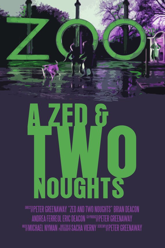 L'affiche du film A Zed and Two Noughts