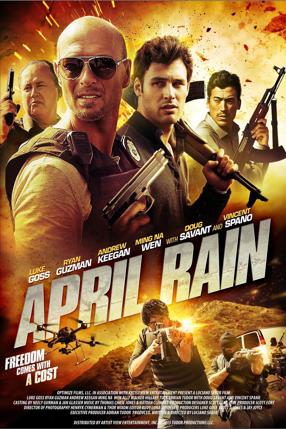 L'affiche du film April Rain