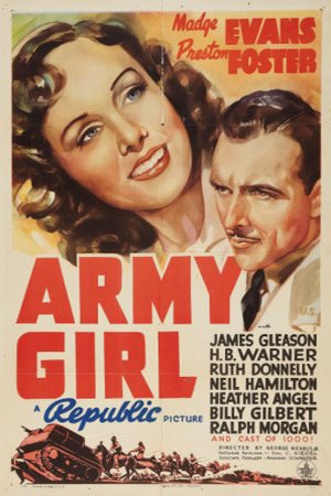 L'affiche du film Army Girl