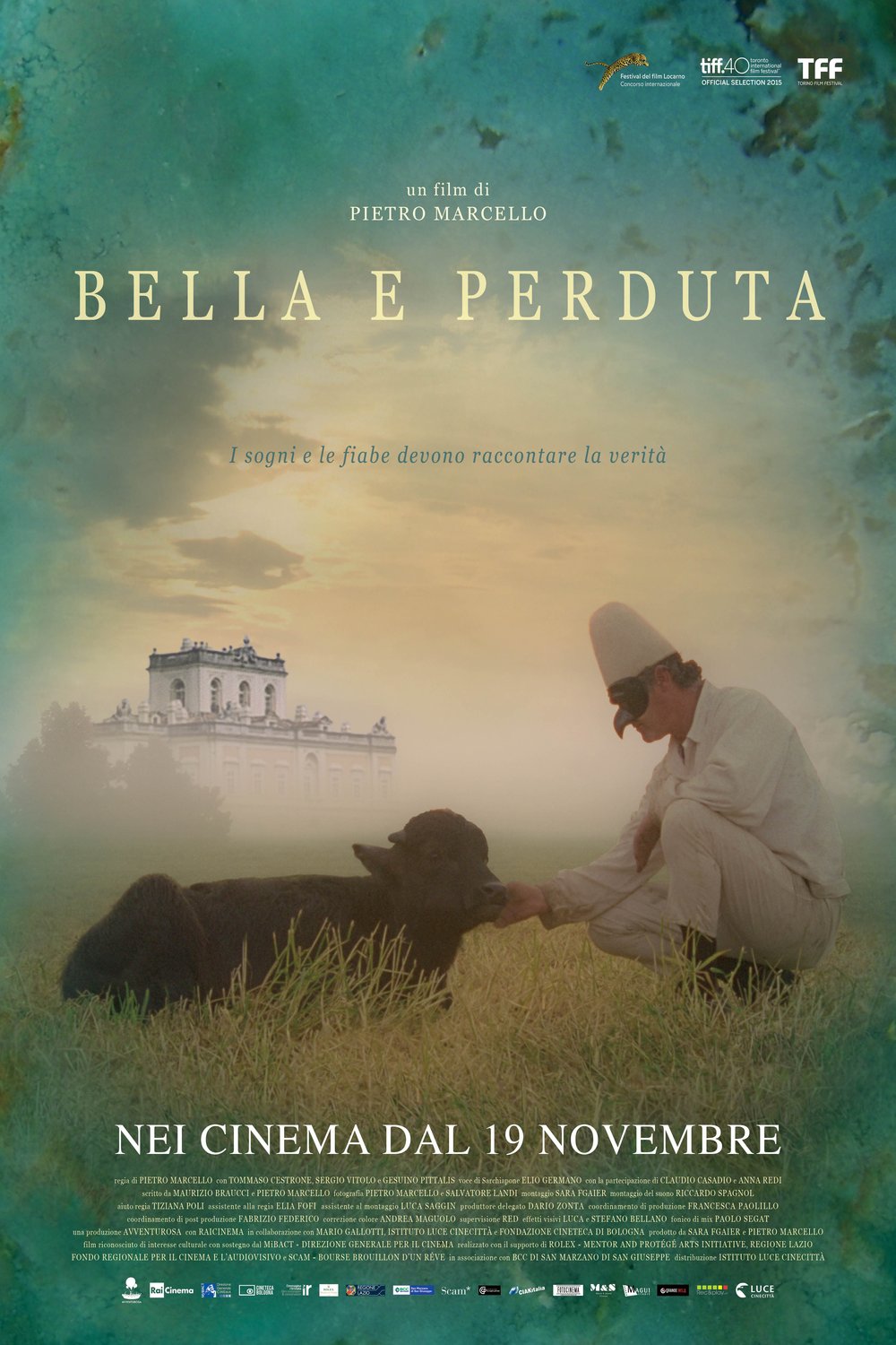 L'affiche originale du film Bella e perduta en italien