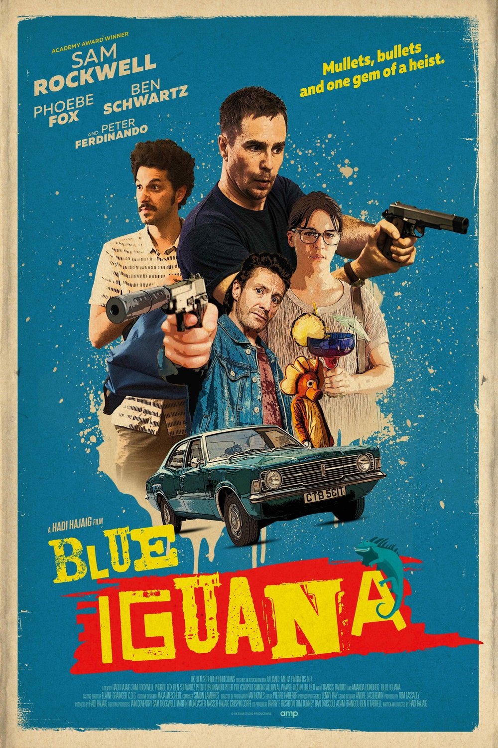 L'affiche du film Blue Iguana