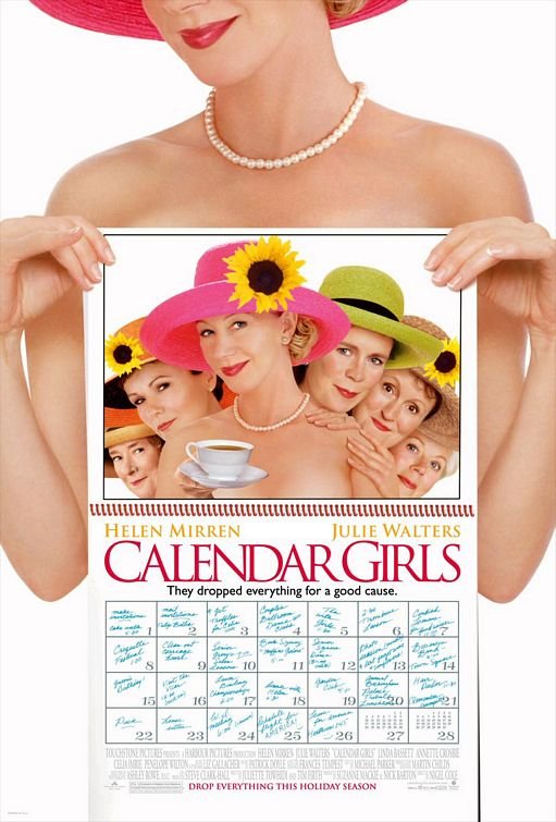 L'affiche du film Calendar Girls