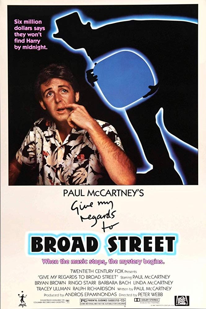 L'affiche du film Give My Regards to Broad Street