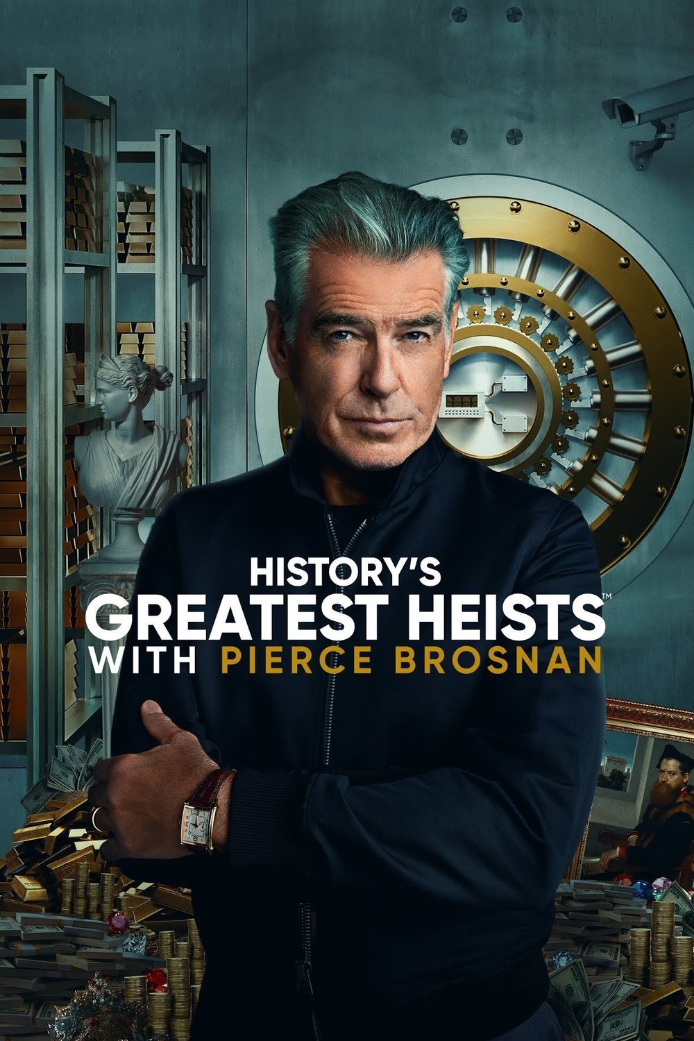 L'affiche du film History's Greatest Heists with Pierce Brosnan
