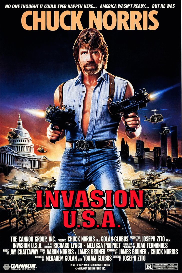 L'affiche du film Invasion U.S.A.