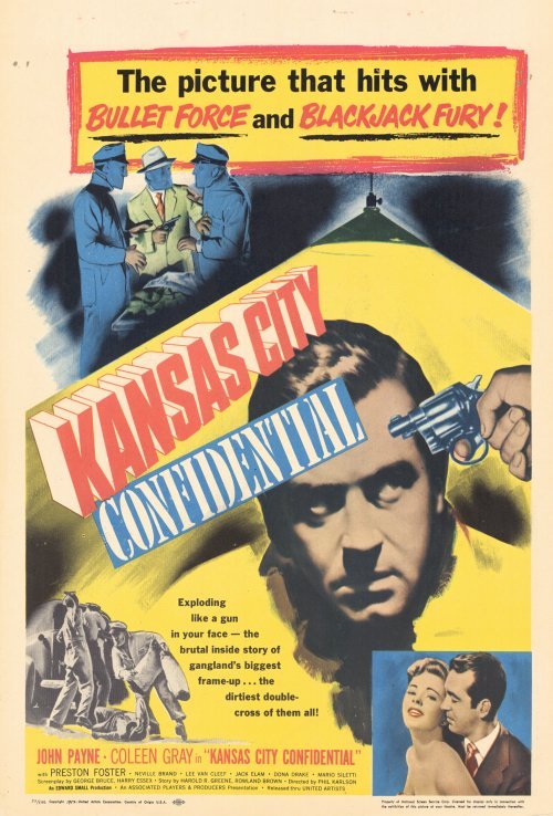 L'affiche du film Kansas City Confidential