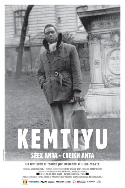 L'affiche du film Kemtiyu: Cheikh Anta Diop
