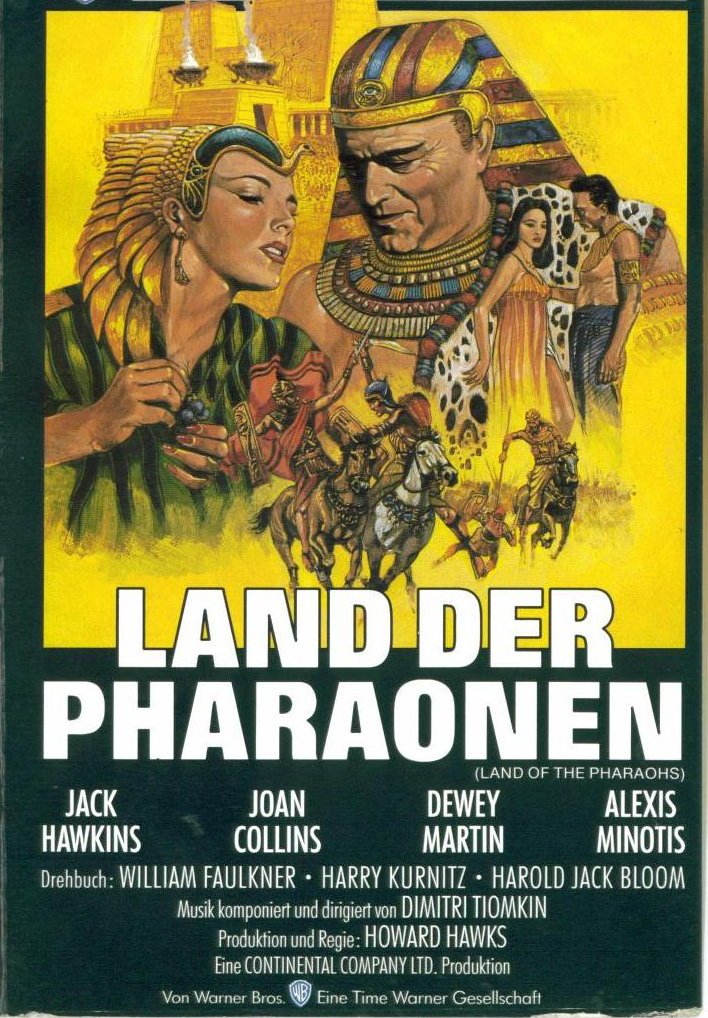 L'affiche du film Land of the Pharaohs