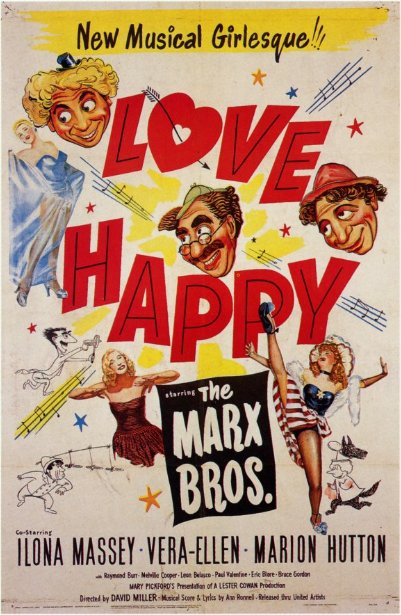 L'affiche du film Love Happy