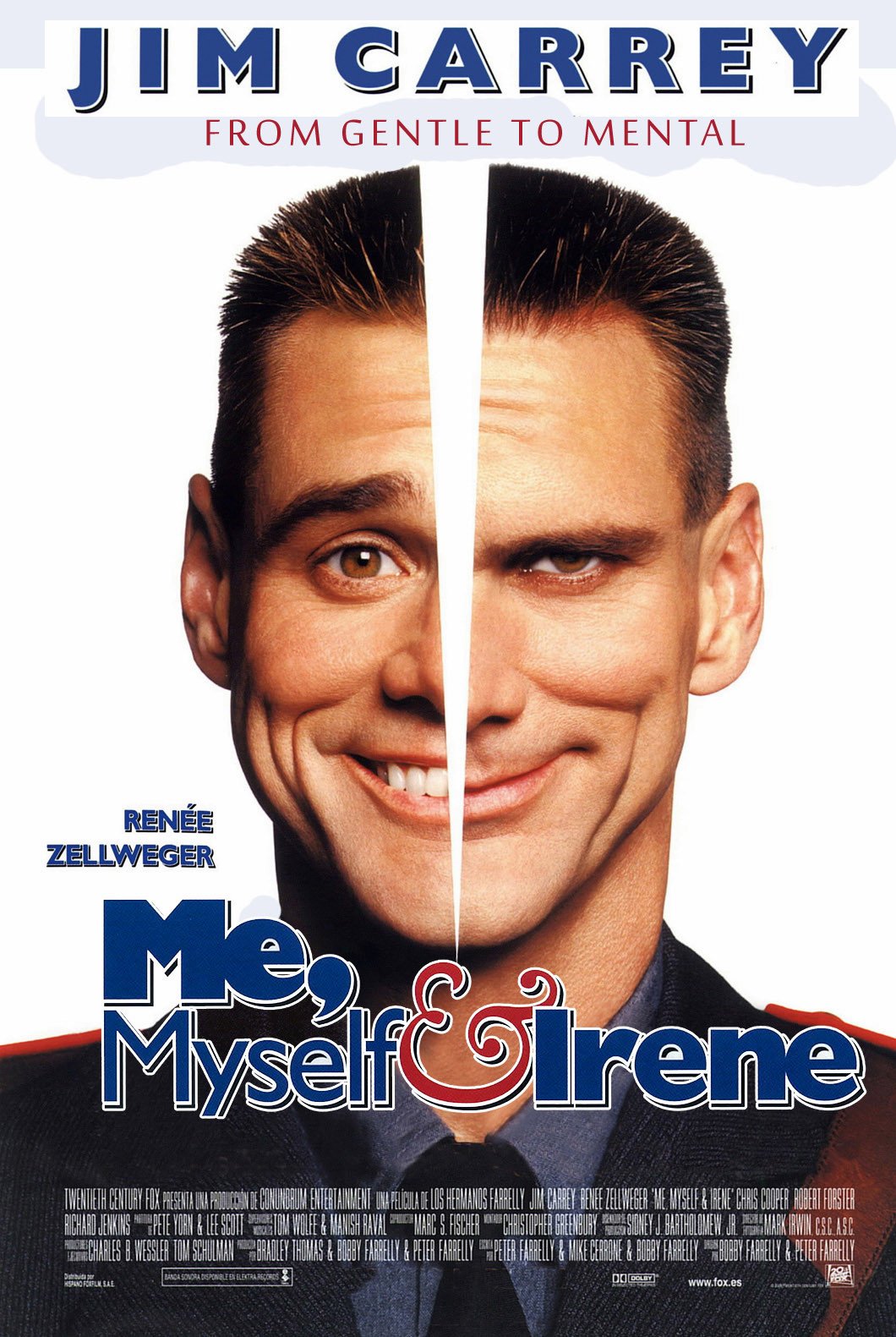 L'affiche du film Me, Myself and Irene