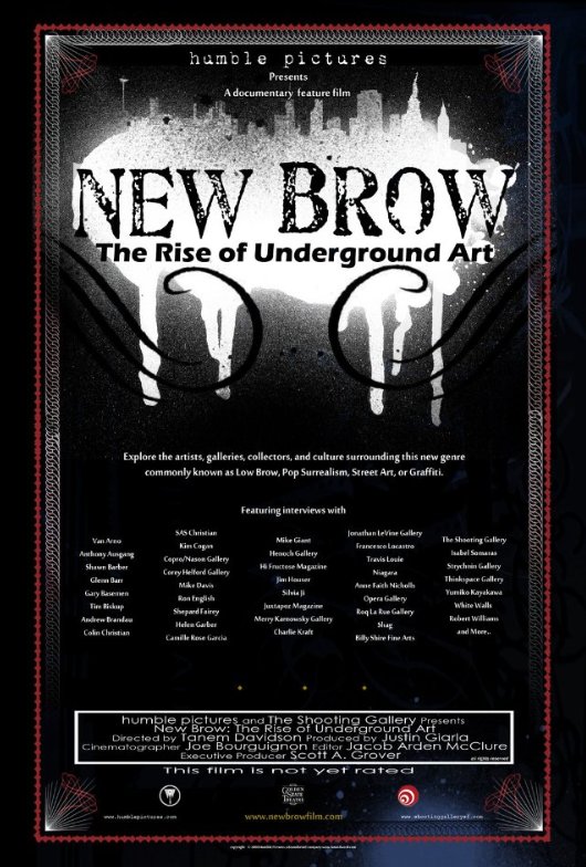 L'affiche du film New Brow: Contemporary Underground Art