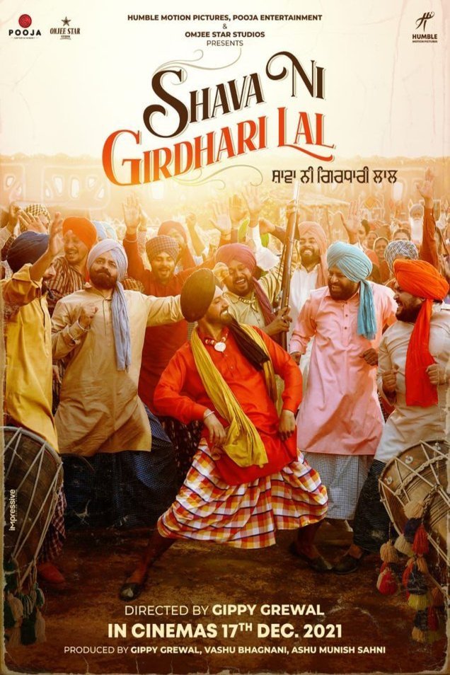 L'affiche originale du film Shava Ni Girdhari Lal en Penjabi