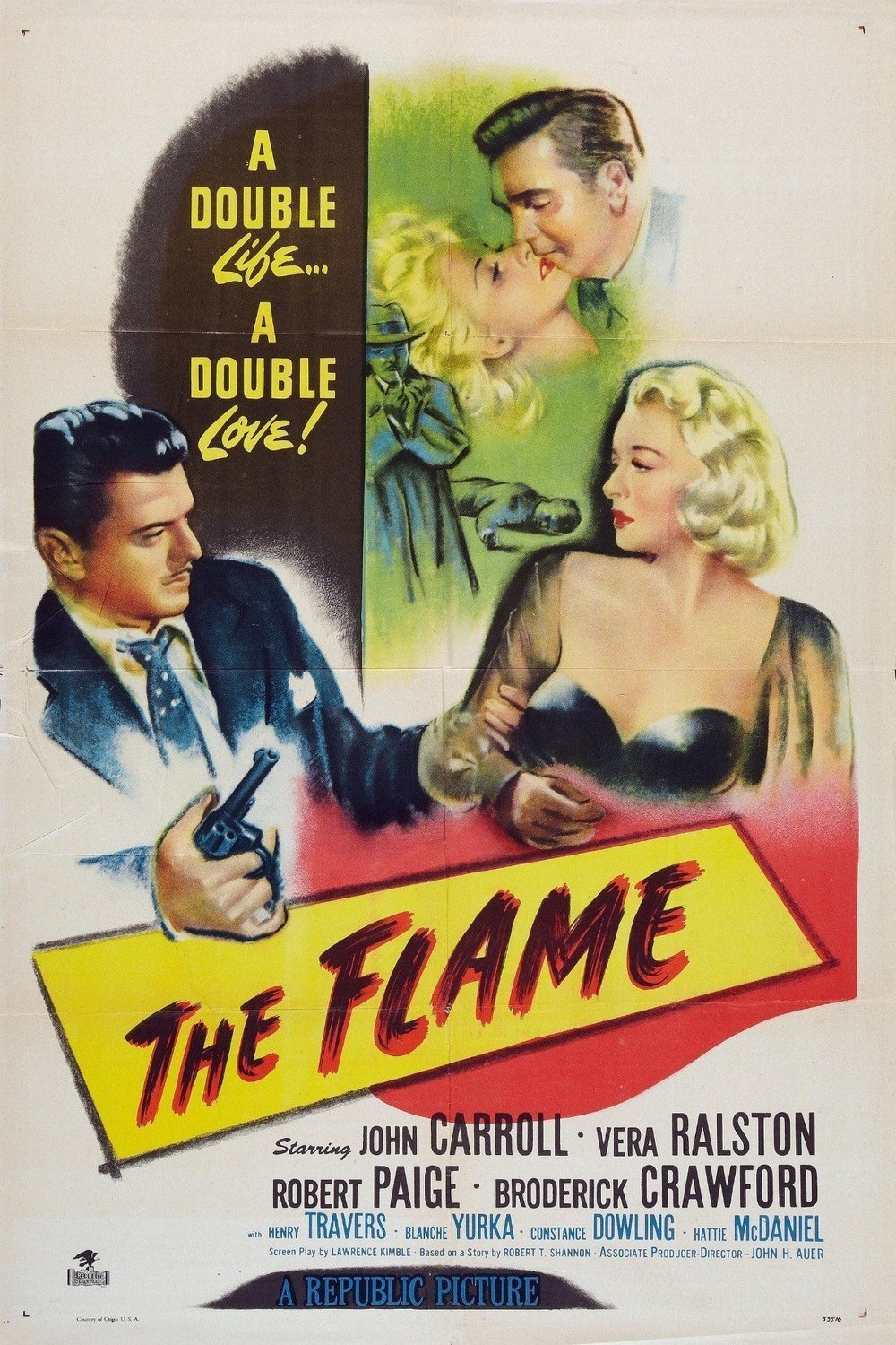 L'affiche du film The Flame