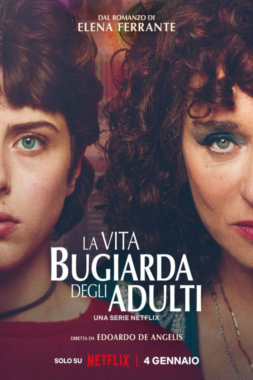 Italian poster of the movie La vita bugiarda degli adulti