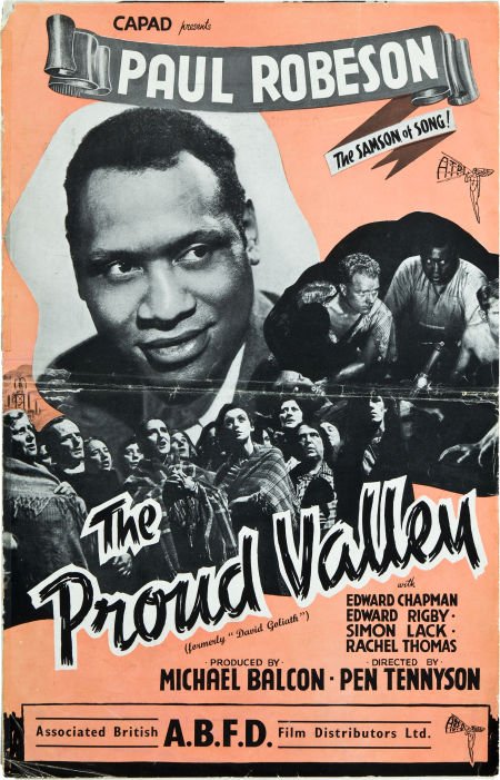L'affiche du film The Proud Valley