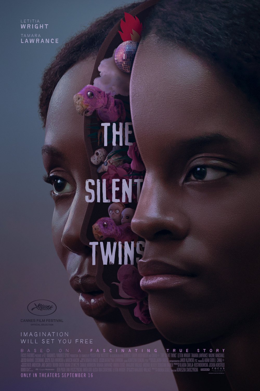 L'affiche du film The Silent Twins