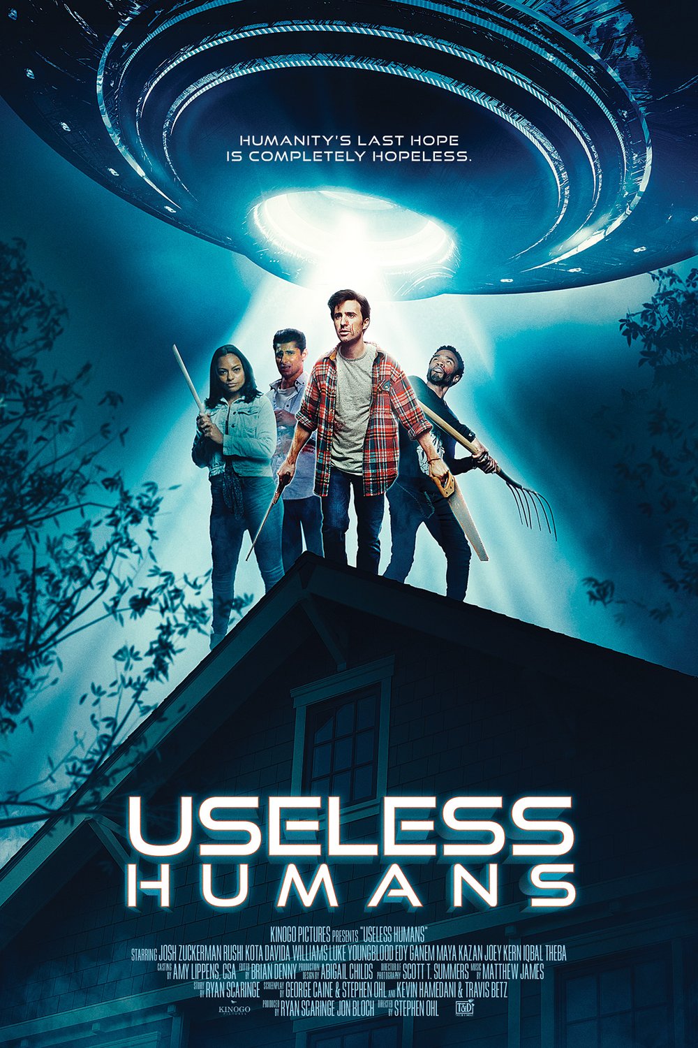 L'affiche du film Useless Humans
