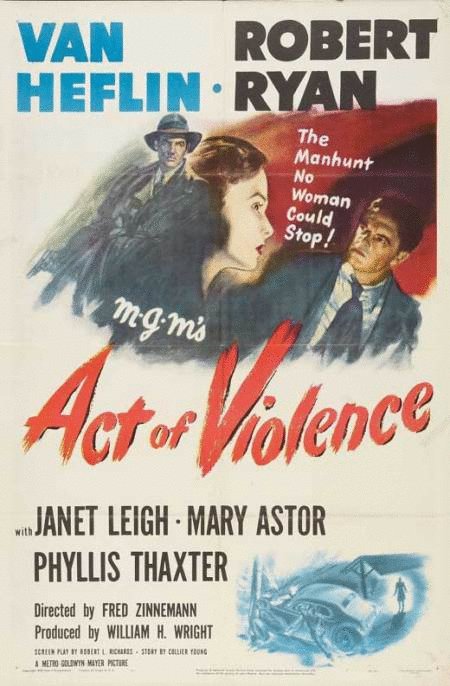 L'affiche du film Act of Violence
