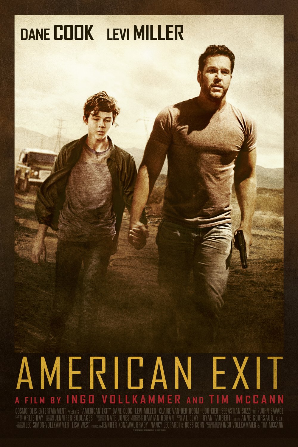 L'affiche du film American Exit