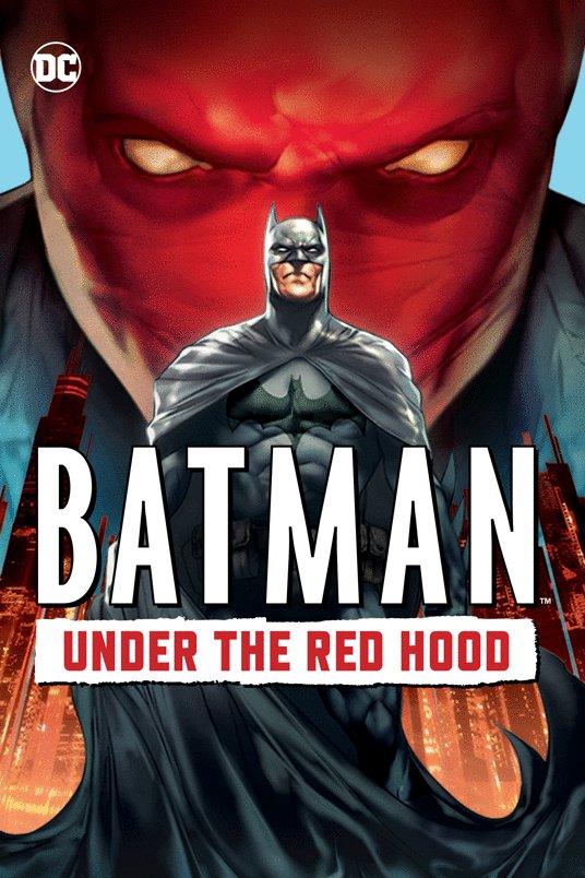 L'affiche du film Batman: Under the Red Hood