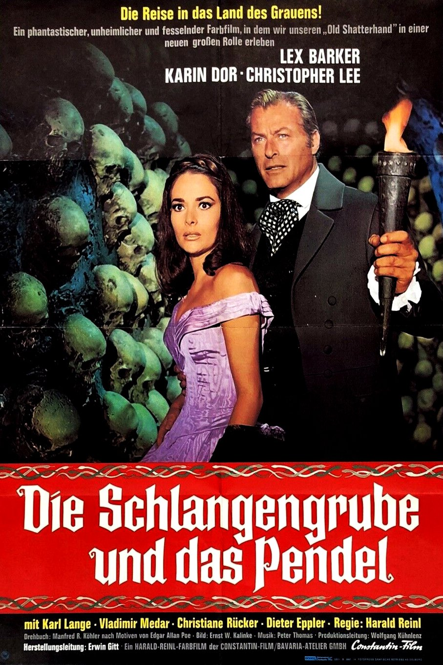 Poster of the movie Die Schlangengrube und das Pendel