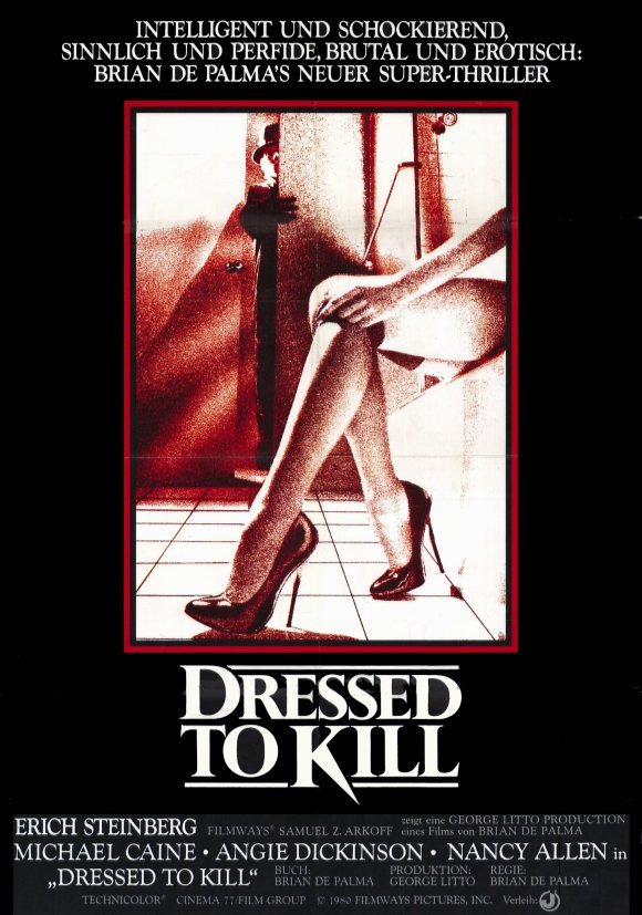 L'affiche du film Dressed to Kill