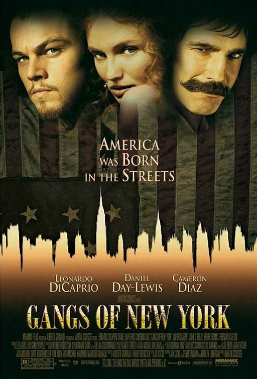 L'affiche du film Les Gangs de New-York