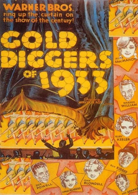 L'affiche du film Gold Diggers of 1933
