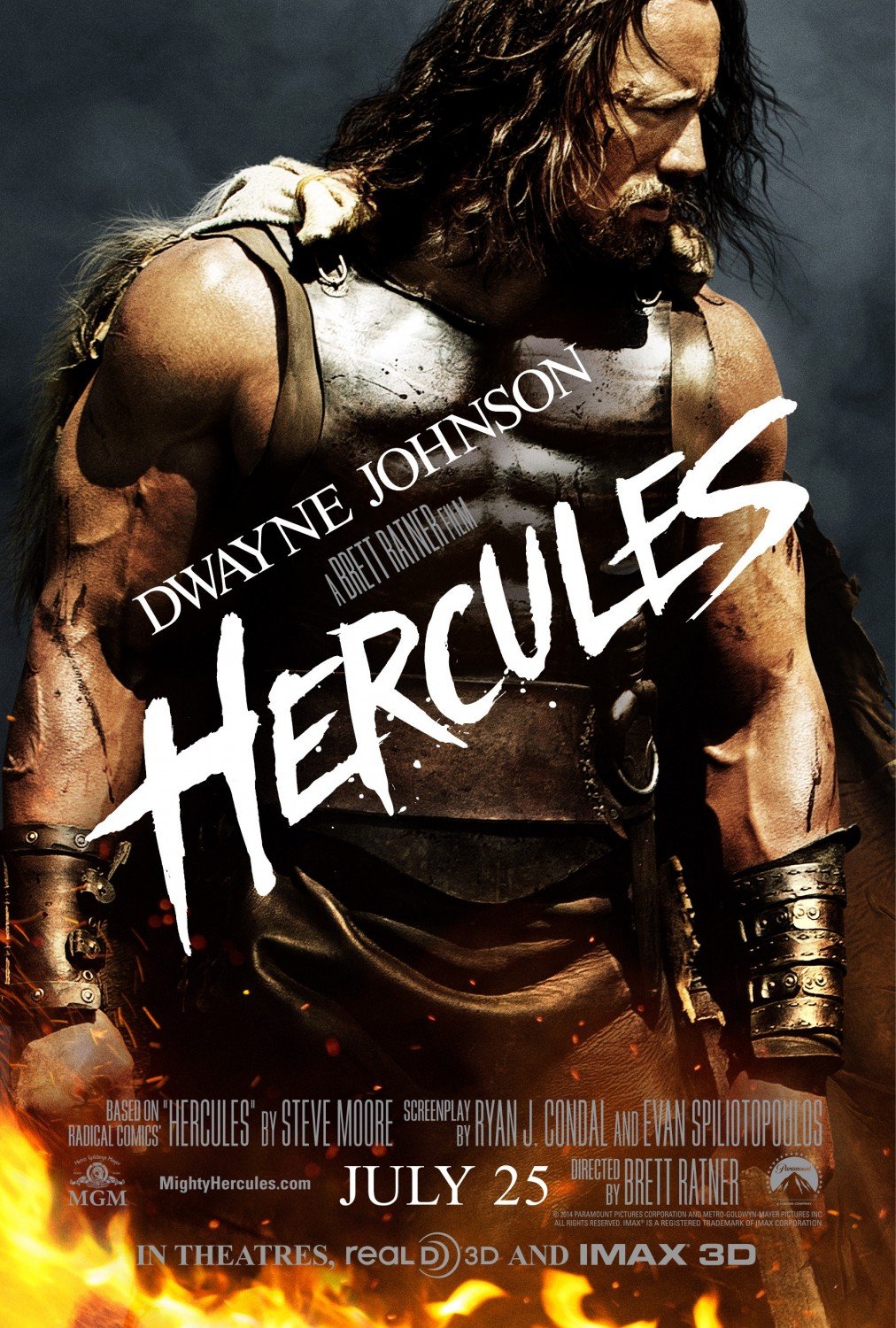 L'affiche du film Hercules