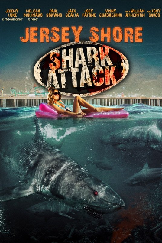 L'affiche du film Jersey Shore Shark Attack