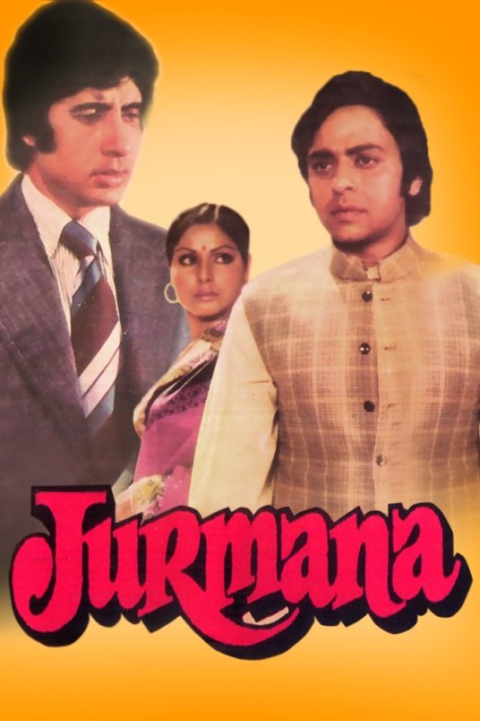 L'affiche originale du film Jurmana en Hindi
